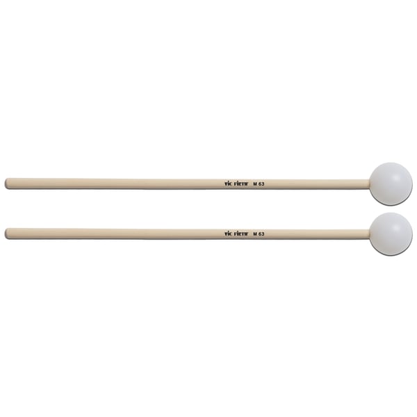 Vic Firth M63 - Corpsmaster Keyboard Mallets Series - Medium/Poly