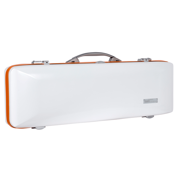 BAM ITALIA ICE2018XLWO CUSTODIA HIGHTECH ICE SUPREME OBLONG PER VIOLINO - WHITE - ORANGE VERSION