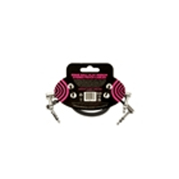 Ernie Ball 6405 Flat Ribbon Stereo Patch Cable 30,48cm 2-Pk