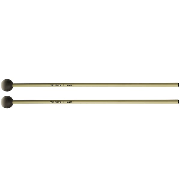 Vic Firth M408 - Articulate Series Mallet - Med.Soft Rubber Round