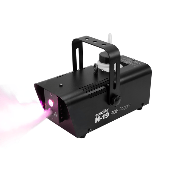 EUROLITE N-19 LED HYBRID RGB SMOKE MACHINE MACCHINA DEL FUMO 600 WATT CON LED RGB