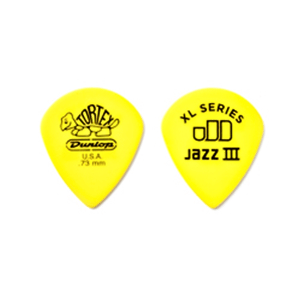 Dunlop 498R.73 TORTEX JAZZ III XL, .73MM