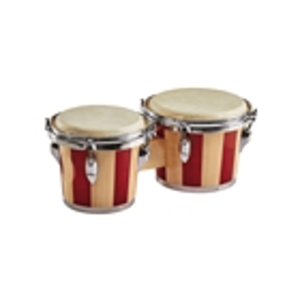 Eko Drums BON 100 6" & 7" Bongo a doghe di legno - Natural