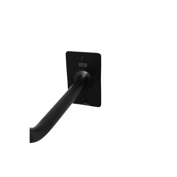 Gator Frameworks GFW-TBONEHNGR-BLK Gancio da parete per trombone