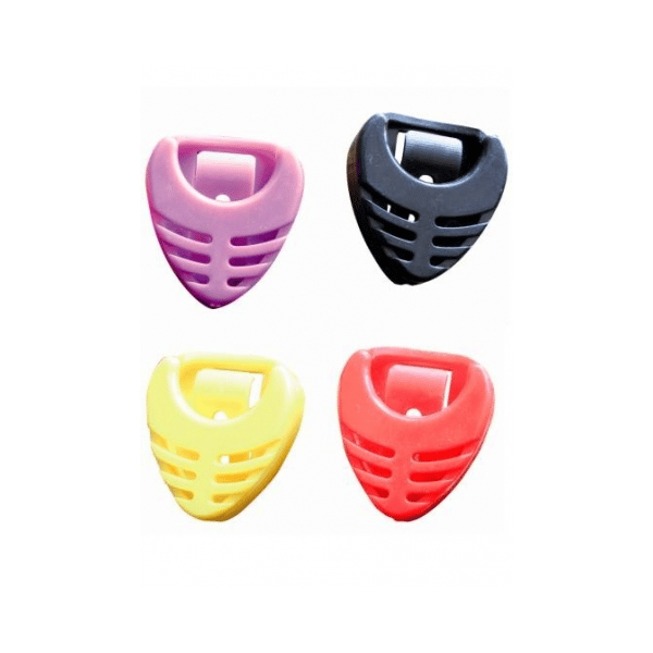 EXTREME PH1 PORTA PLETTRI ADESIVO PER CHITARRA IN PLASTICA COLORE NERO