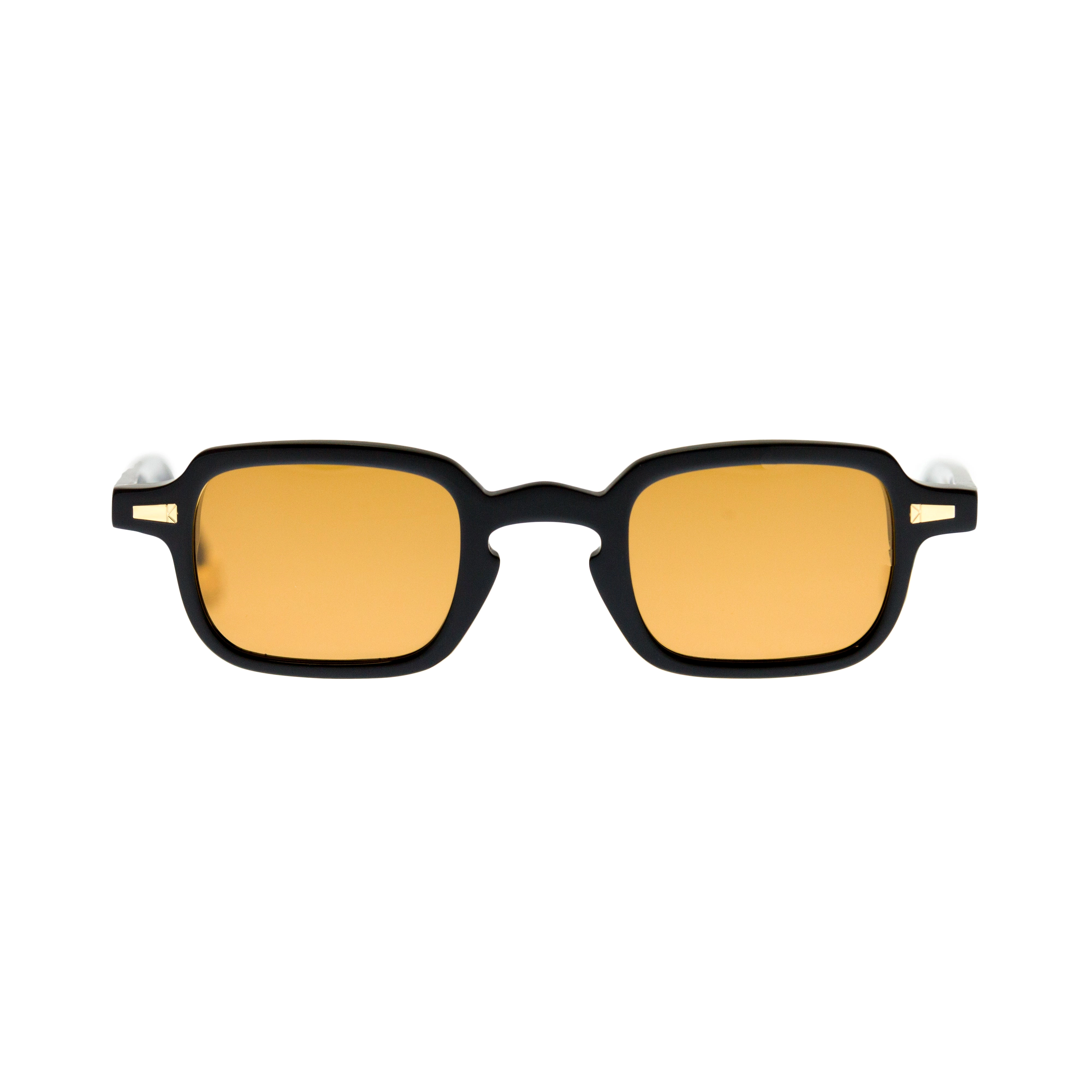 メガネ KYME Kyme - OWEN CON 1 - OPTICAL GLASSES - glossy black Kyme Eyewear Christie: rhomboidal sunglasses. Color Glossy