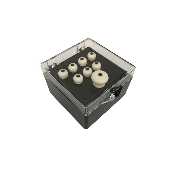 Martin & Co. 18APP0001 Authentic Series Set Pin White, Black Inlay