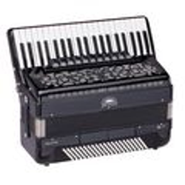 SOUNDSATION Fisarmonica 120 bassi 4/5 nera. Modello VOCE V B41120-BK