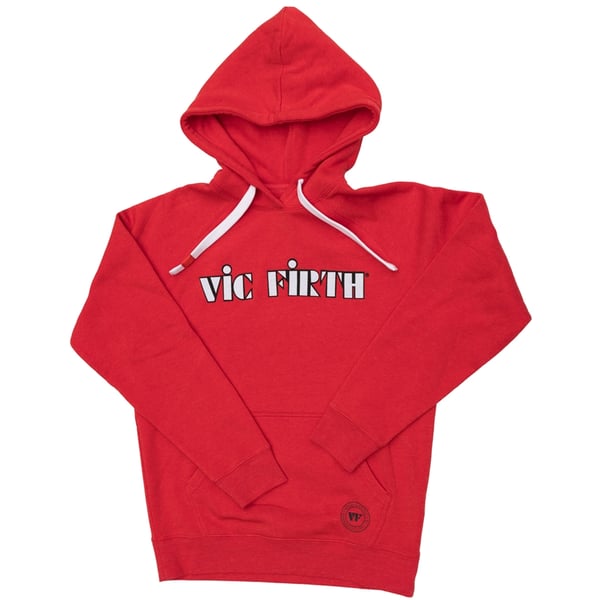 Vic Firth VAHD0012 RED PULLOVER HOODIE MEDIUM