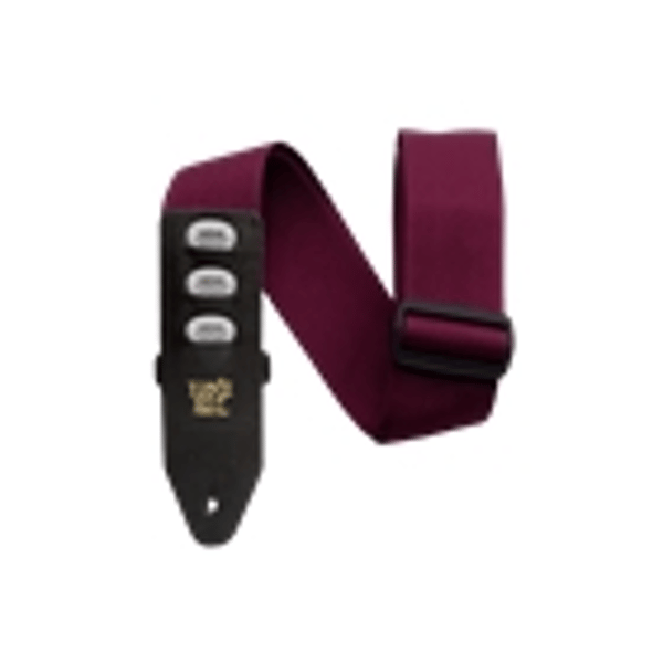 Ernie Ball 4688 Pickholder Strap Burgundy