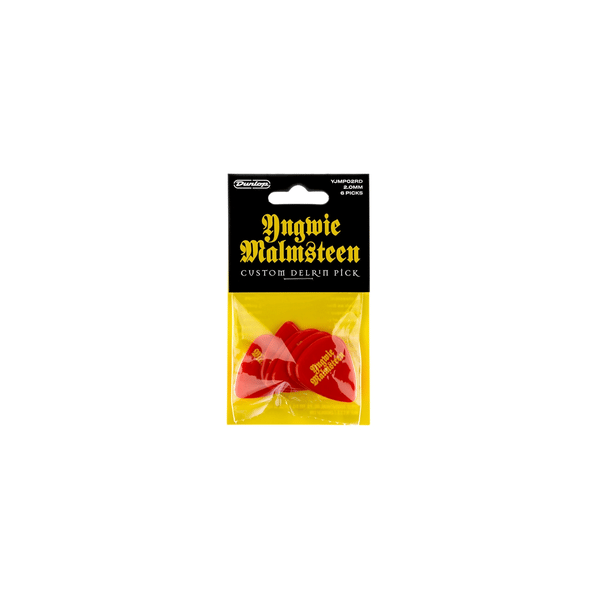 Dunlop YJMP02RD Malmsteen Custom Delrin Pick 2.0 mm 6pc