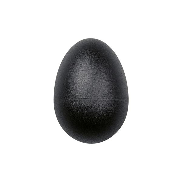 Eko Drums EGG Shaker in plastica a forma di Uovo - Nero