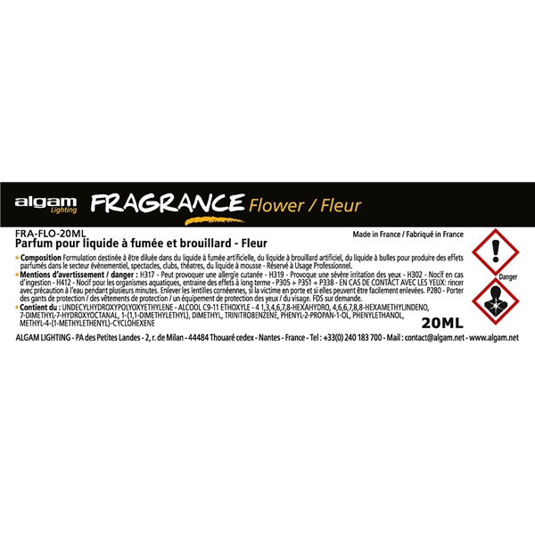 Algam Lighting FRA-FLO-20ML Profumo per Liquido del Fumo 20ml Fiori
