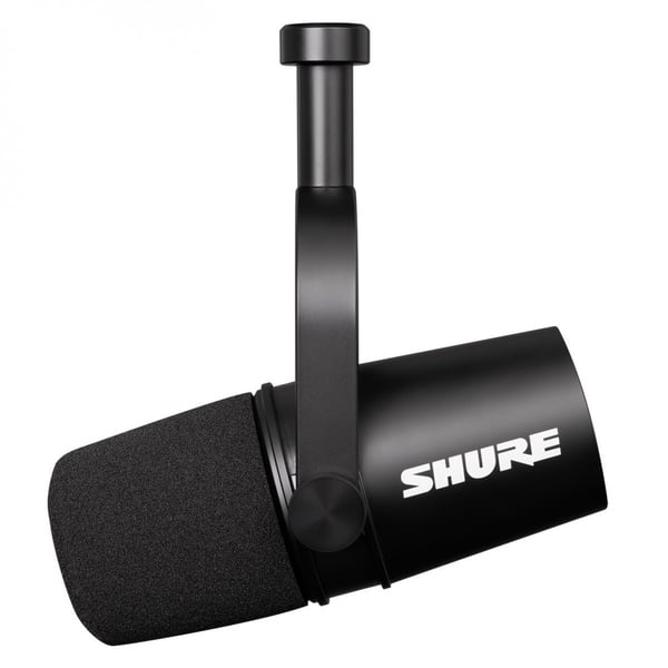 SHURE CENTRE SHURE MV7X BLACK MICROFONO DINAMICO CARDIOIDE PER PODCAST XLR