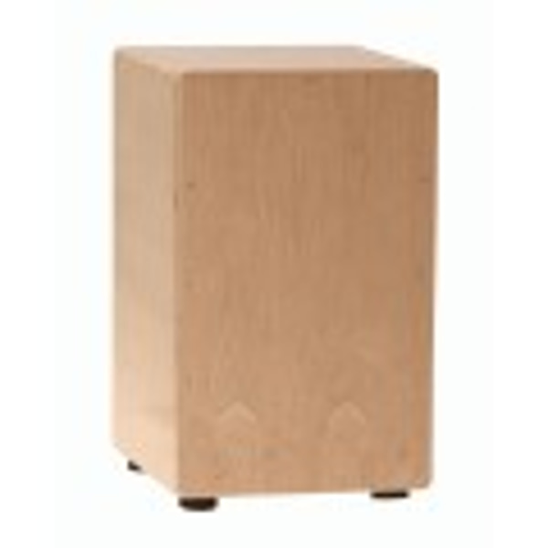 PEACE Cajon in stile flamenco con tavola in noce chiaro