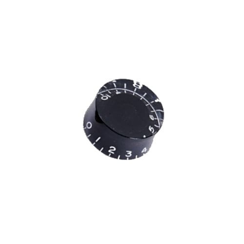 SOUNDSATION PARTS Manopola adatta per Gibson (Nero Trasparente)