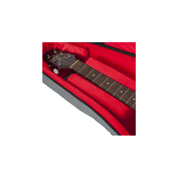 Gator Cases GT-ACOUSTIC-GRY Borsa Transit chitarra acustica Grigio chiaro