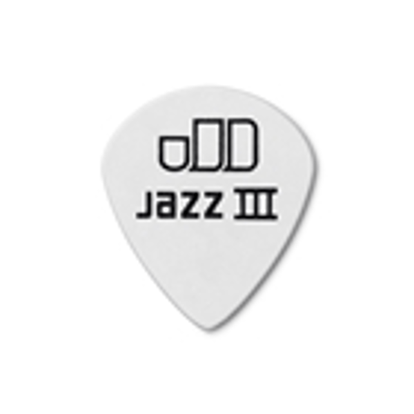 Dunlop 478R.88 Tortex White Jazz III, .88mm