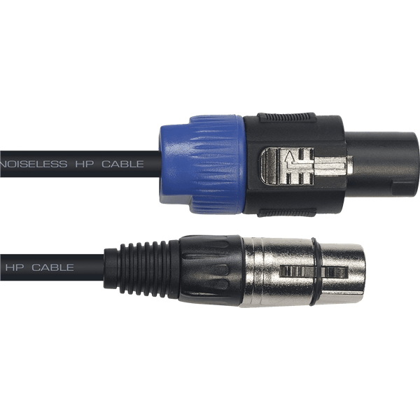 Yellow Cable HP9XS Cavo di Potenza Speakon/XLR Femmina 9 m