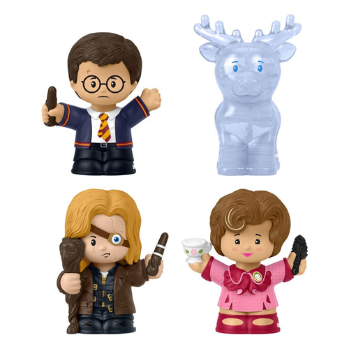Harry Potter et l'Ordre du Phénix pack 4 minifigurines Fisher-Price Little People Collector 7 cm