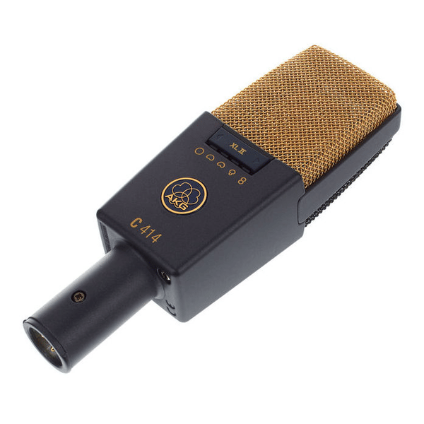 AKG ACOUSTIC AKG C414-XLII STEREO SET 2 MICROFONI A CONDENSATORE DA STUDIO LARGO DIAFRAMMA 9 DIAGRAMMI POLARI MULTI PATTERN