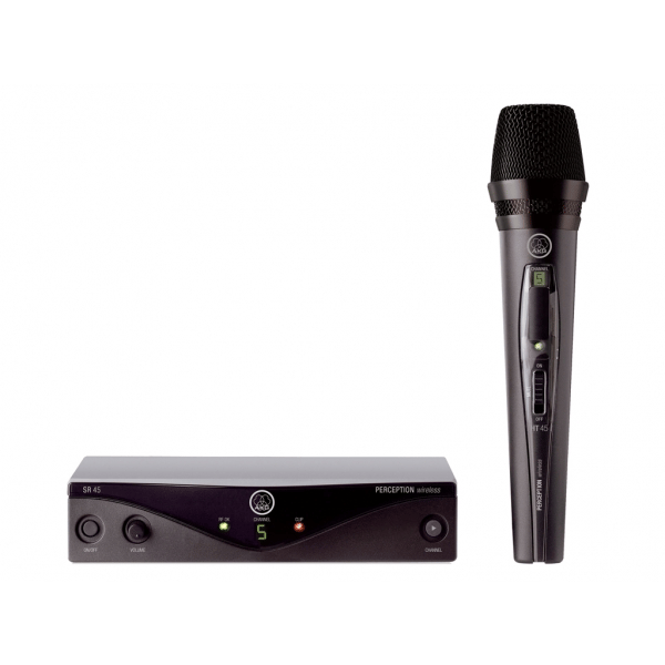 AKG ACOUSTIC AKG WMS45 PERCEPTION VOCAL SET BD B1 RADIOMICROFONO PALMARE