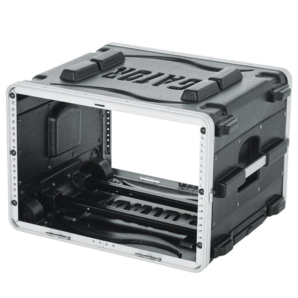 Gator Cases GRR-6L Custodia da 6U Rack con maniglia e rotelle