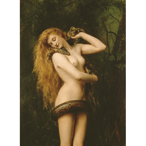 John Collier Lilith, 1887 (dettaglio)
