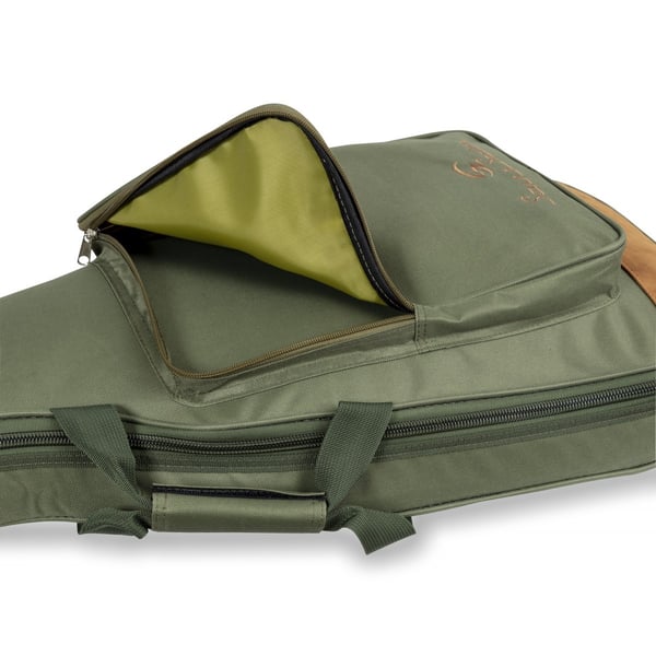 SOUNDSATION Borsa chitarra classica con inserti in pelle suede