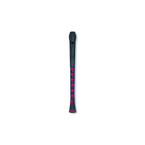 NUVO ITALIA RECORDER+ -DITEGGIATURA TEDESCA (NERO/ROSA)