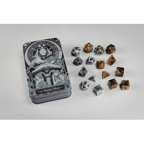 Character Class Classic RPG Dice Set Game Master (16)