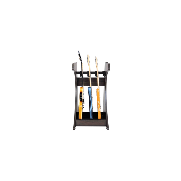 Gator Frameworks GFW-ELITEGTR3RK-BRN Rack per chitarre 3-4 posti in finitura noce scuro<br>