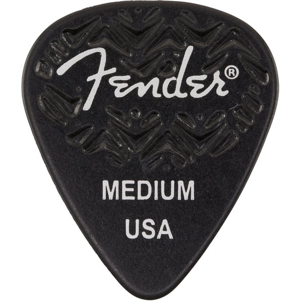 FENDER Plettri 351 Shape Black Medium Confezione da 6. Modello 1983351306