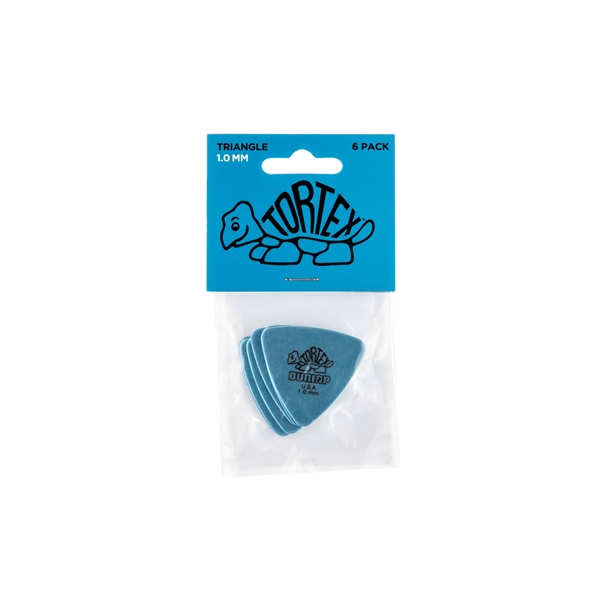Dunlop 431P Tortex Triangle Blue 1.0