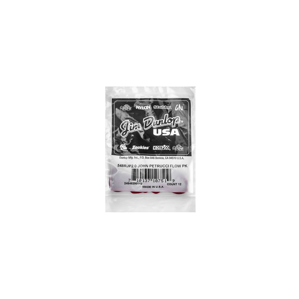 Dunlop 548RJP200 John Petrucci Flow 2.0 mm Bag/12