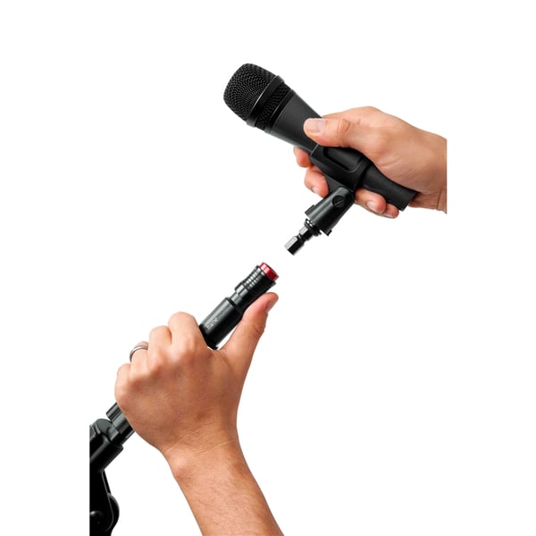 Gator Frameworks GFW-MIC-QRTOP - Adattatore con sgancio rapido per microfono