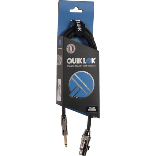 Quik Lok ITST/FJM-10 XLR Femmina/Jack Mono