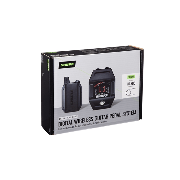 Shure GLXD16+ Sistema Wireless per Chitarra e Basso