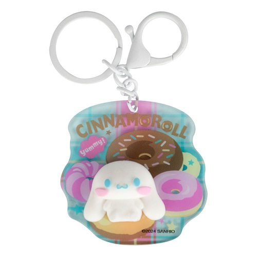 Sanrio Llavero 3D acrílico Cinnamoroll