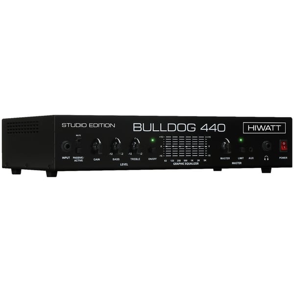 Hiwatt Bulldog 440 Studio testata per basso 440 W versione studio