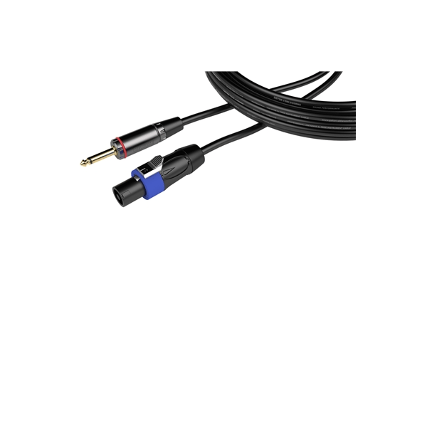 Gator Cableworks GCWH-SPK-06-1TL Cavo speaker jack TS dritto/speakon 1.8 m Serie Headliner
