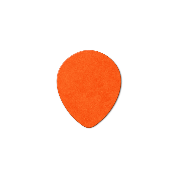 Dunlop 413R Tortex Tear Drop Orange .60