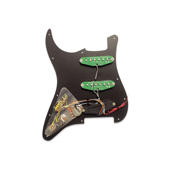 Fishman Fluence Loaded Pickguard Stratocaster 3 Single Width Black