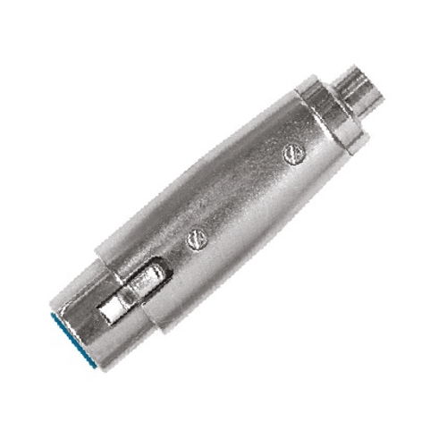 PROEL STAGE Adattatore professionale in metallo: presa XLR 3 poli -> presa RCA.