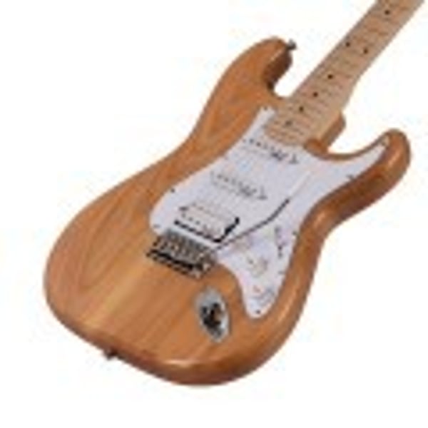 SOUNDSATION Chitarra elettrica double cutaway con 2 single coil + humbucker splittabile e meccaniche autobloccanti (equipaggiata Wilkinson, tastiera acero). Modello RIDER-PRO-MSH NT