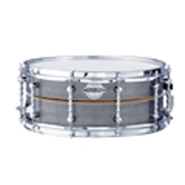 PEACE Rullante in Acero e Mogano 14 x 5,5