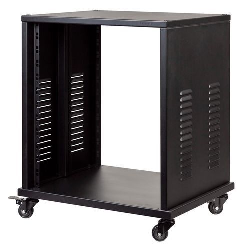 PROEL STAGE Supporto rack professionale da 19" ad 12U, con struttura in acciaio.