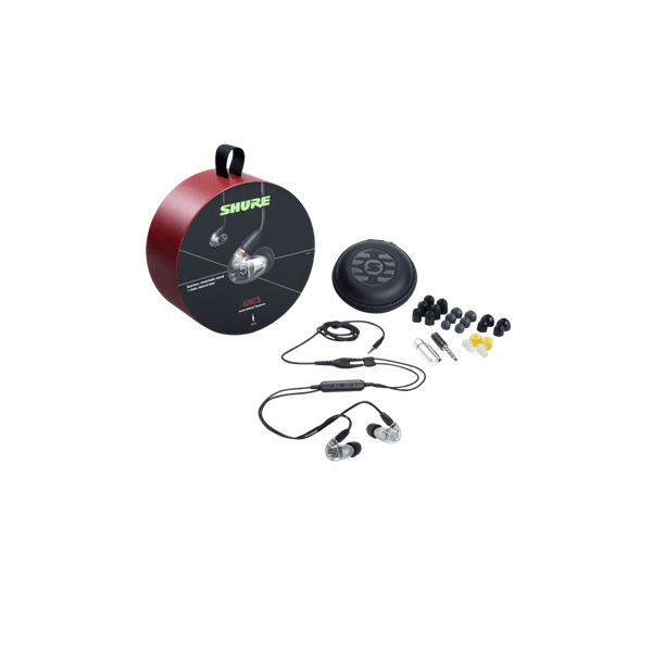 Shure SE53BACL+UNI-EFS AONIC 5 Auricolari colore trasparente lucido