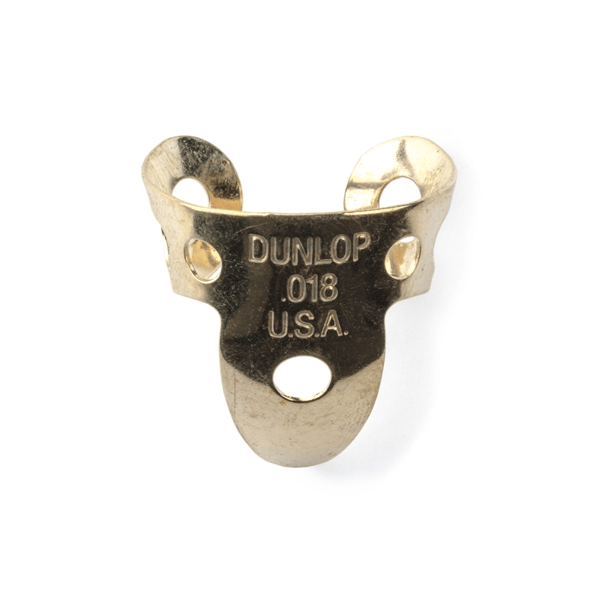 Dunlop 37R BRASS FINGER .018 - TUBO 20 PLETTRI
