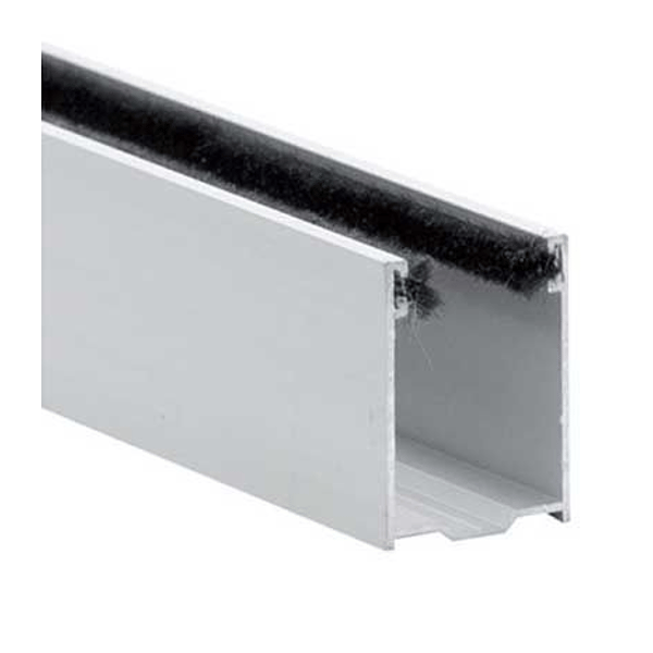 Guide in alluminio da sostituzione o da esterno A40 (con spazzolino)  25.5x40mm